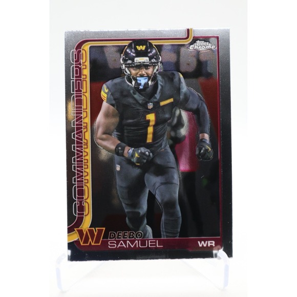 Other - 2025 Topps Chrome Football Base #294 Deebo Samuel Commanders